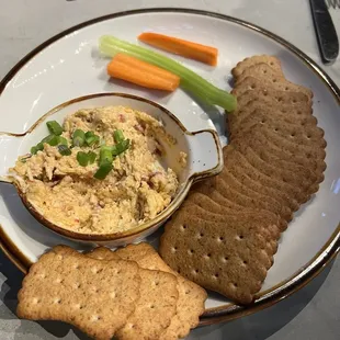 Smoke pimento cheese yum !!