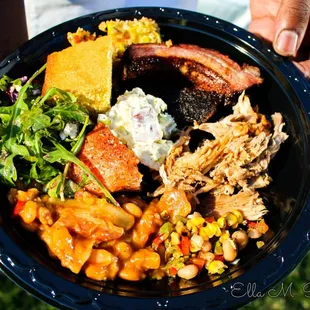 Full plate at training day