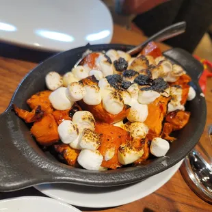 Marshmallow sweet potato