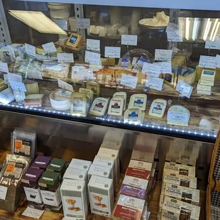 Lots of cheese choices