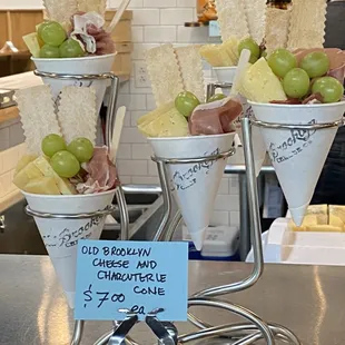 Cheese &amp; Charcturie Cones