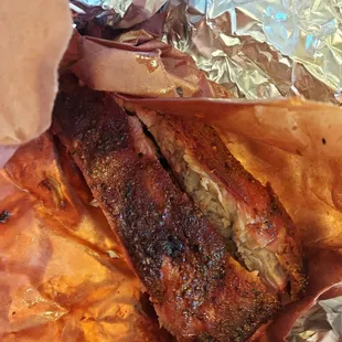 Yummy ribs. You can SEEEE the flavor