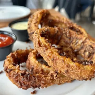 Coconut Onion Rings - half order