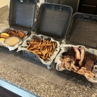 The sampler meal