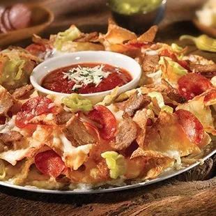 food, nachos