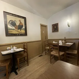 the dining room