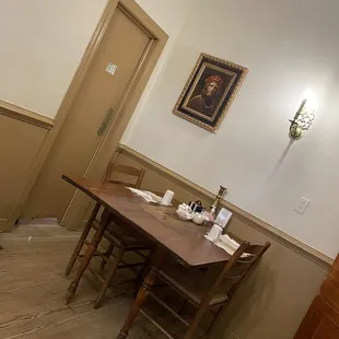 More dining room