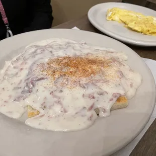 Creamed Ham Over Roast