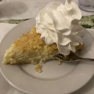 Slab of Coconut Pie