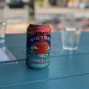 Victory summer love golden ale $6