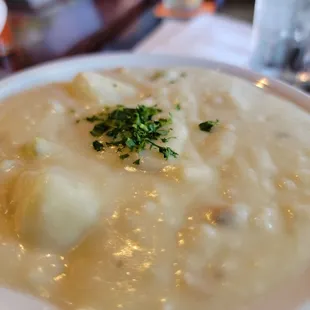 Clam chowder