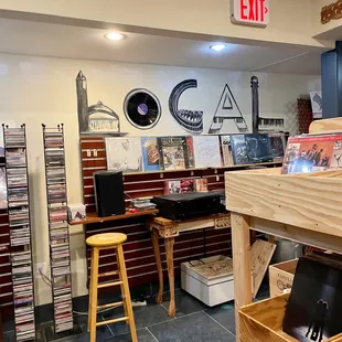 interior, sushi and sashimi