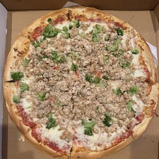 Broccoli and chicken