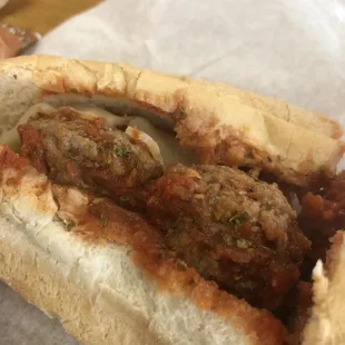 Meatball Hot Sub   Medium