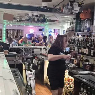 The bartender was super sweet and attentive