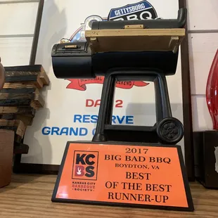 the award for best bbq