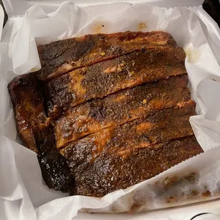 Half rack of ribs