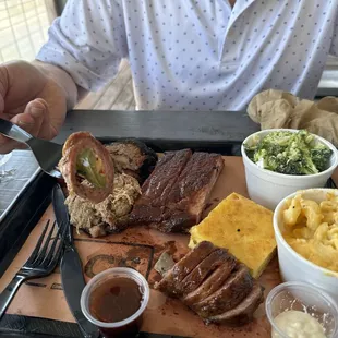 3 meat platter yummy