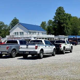 Parking lot - gravel