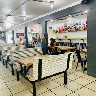 Inside