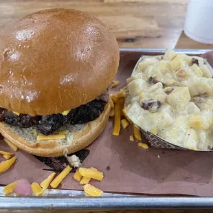 Smoke Monster and Mississippi Mud Potatoes