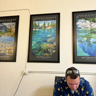 a man working on his laptop