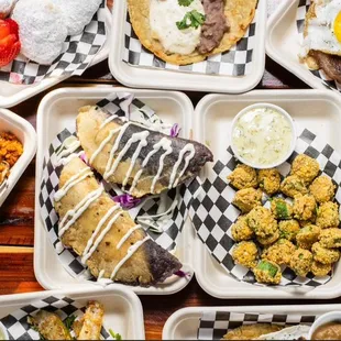 An assortment of Old Coyote favorites!