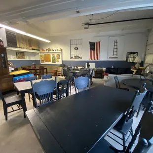 The sitting area
