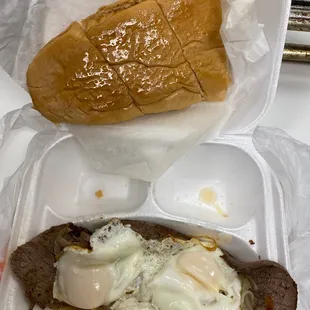 Grilled Palomilla Steak Plate  (allegedly)