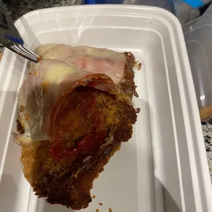 Then to top it off... ketchup in between ‍