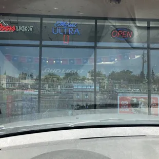 the outside of a store