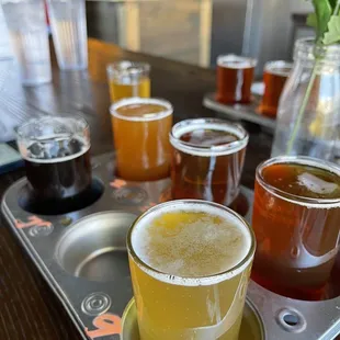 a selection of beers