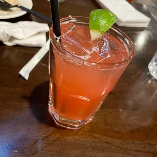 Strawberry magarita...happy hour $4.75