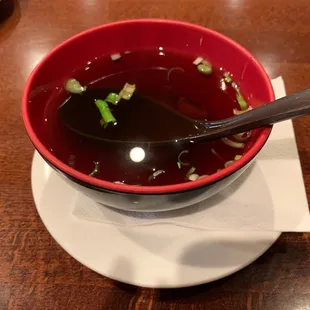 Mushroom soup - very flavorful