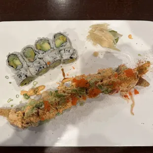 Raven Roll and Vegetable Roll