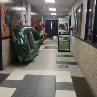 Outdoor Adventure Center in the student rec center