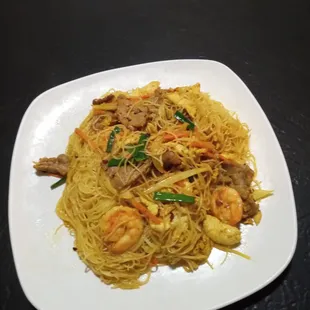 Singapore rice noodles