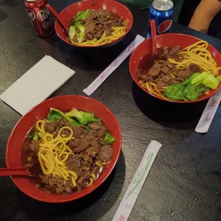 Beef noodle soup