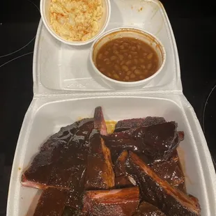 ribs, bbq ribs, food