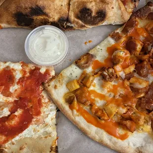 Buffalo Chicken Roll &amp; Slices