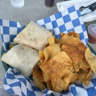 Steak Wrap.