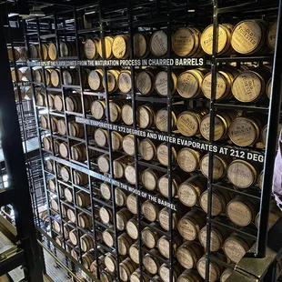 Rickhouse aging about 10% of their total bourbon supply. The rest is aged in a warehouse in the Shively neighborhood of Louisville