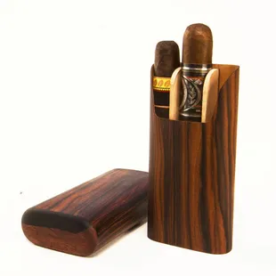 Ebony Cigar Case