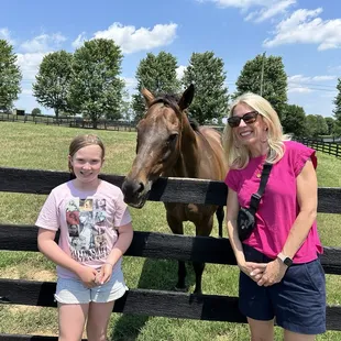 Visiting one of the many superstars