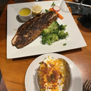 Blackened Red Fish