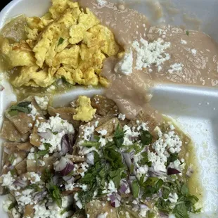 Chilaquiles Plate