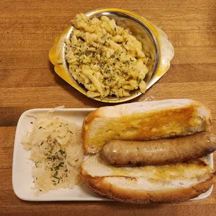 Bratwurst, Spatzle