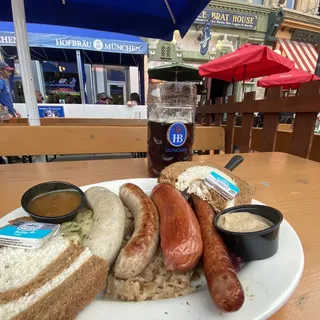 Hofbräuhaus Wurst Platter