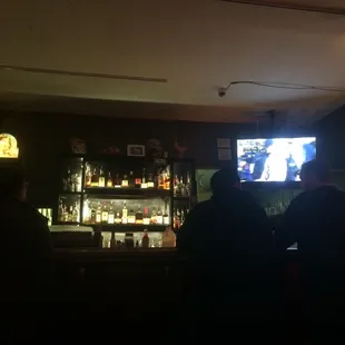 View of the bar