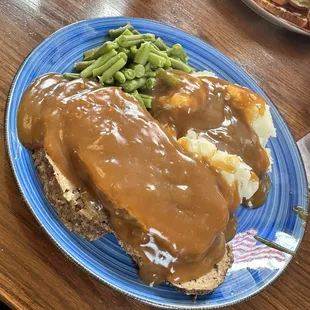 Meatloaf plate